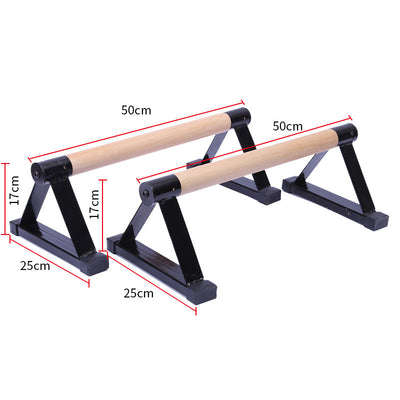 Barras Paralelas Invertidas de Madera de Haya - Soporte para Flexiones Compacto - Image 8