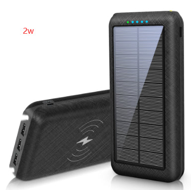 Cargador Solar Inalámbrico Qi Portátil con 3 Puertos USB - Compatible con iPhone, Samsung y Xiaomi - Image 17