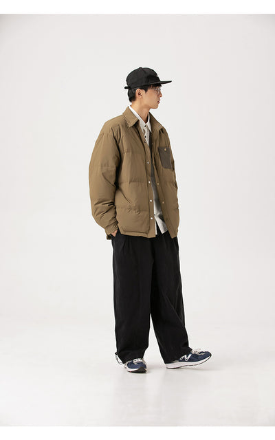 Chaqueta Acolchada Impermeable Ligera para Hombre - Image 10