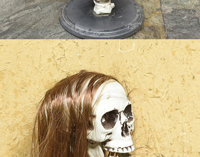 Decoración de Calavera y Tumba para Casa Embrujada - Props Halloween - Image 11
