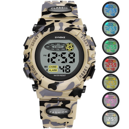 Reloj Electrónico Luminoso Multicolor para Niños y Estudiantes - Image 6