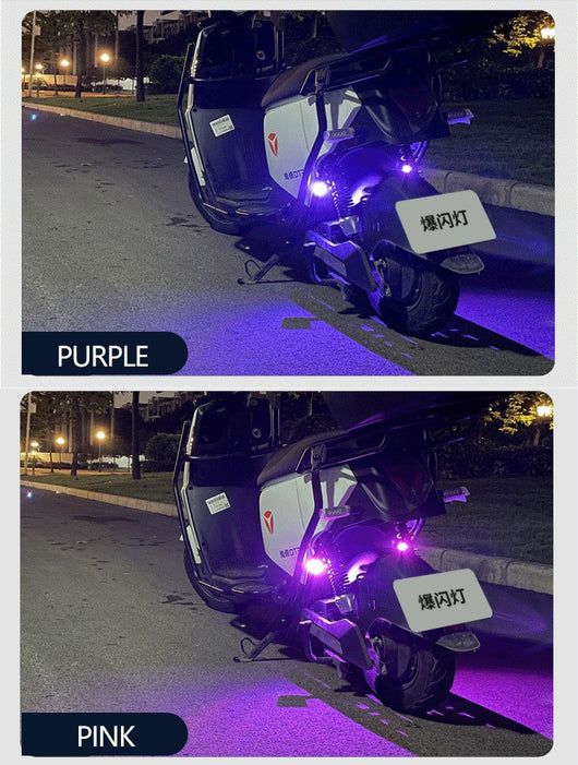 Luz de Advertencia LED para Motocicleta con Control Remoto Inalámbrico - Image 24