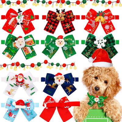 Adorno Navideño Mascota con Moño - Decoración para Árbol de Navidad - Image 3