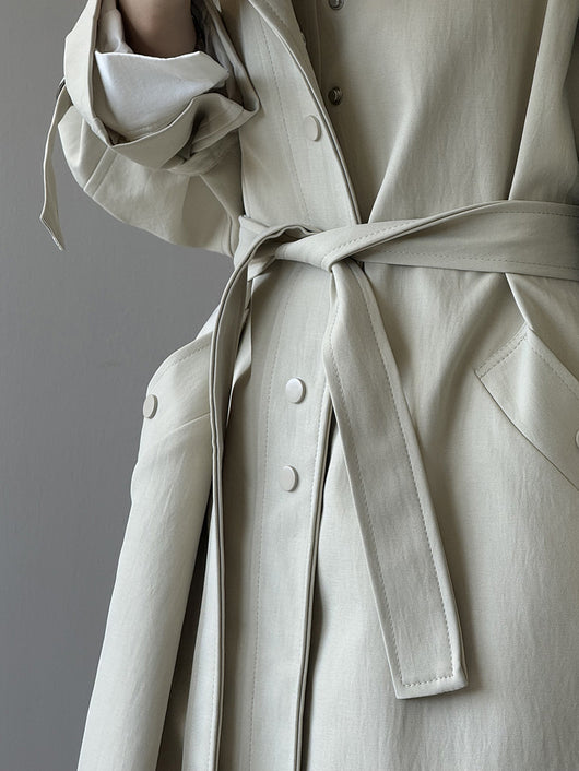 Gabardina de Transición para Mujer - Elegancia Sofisticada en Otoño - Image 10