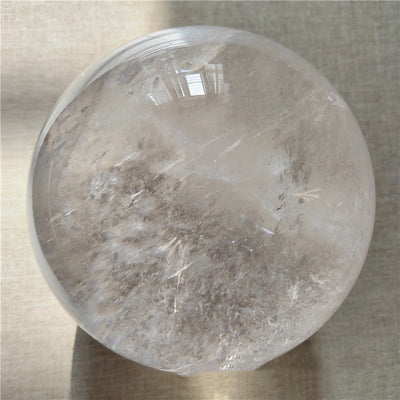 Esfera de Cristal Blanco Natural para Decoración - Image 8