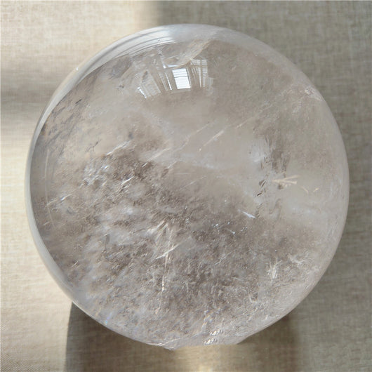 Esfera de Cristal Blanco Natural para Decoración - Image 8