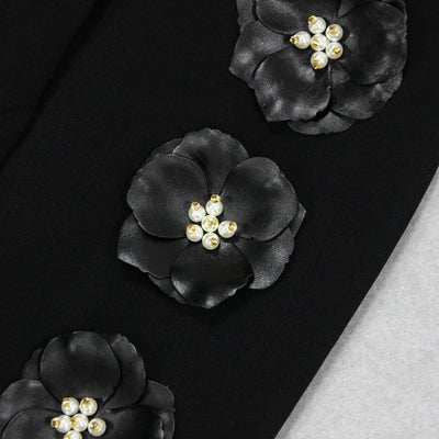 Conjunto Elegante de Dos Piezas con Flores para Mujer - Image 18