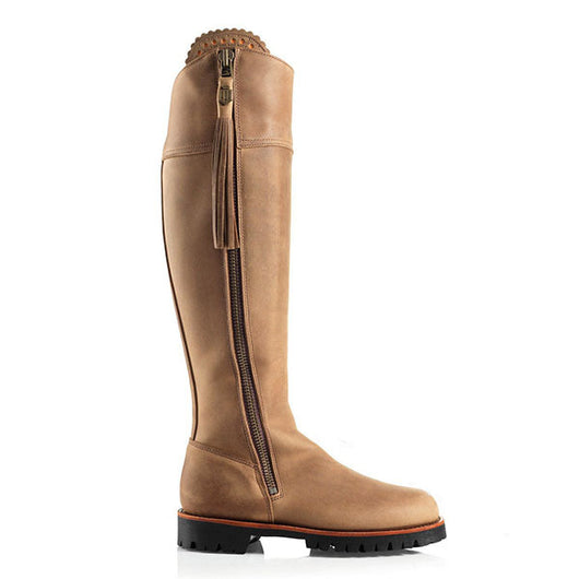 Botas Altas con Tacón Bajo Cuadrado y Detalles Metálicos - Image 9