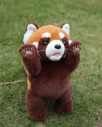 Peluche Panda Rojo Sorprendido Station Style - Image 5