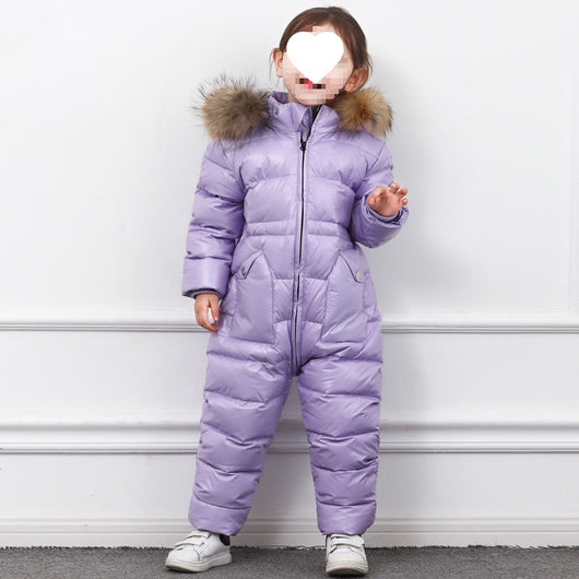 Overol Acolchado de Plumón para Niños Invierno - Image 10