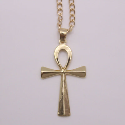 Collar Amuleto Cruz Egipcia Ankh para Hombre en Acero Inoxidable - Image 10