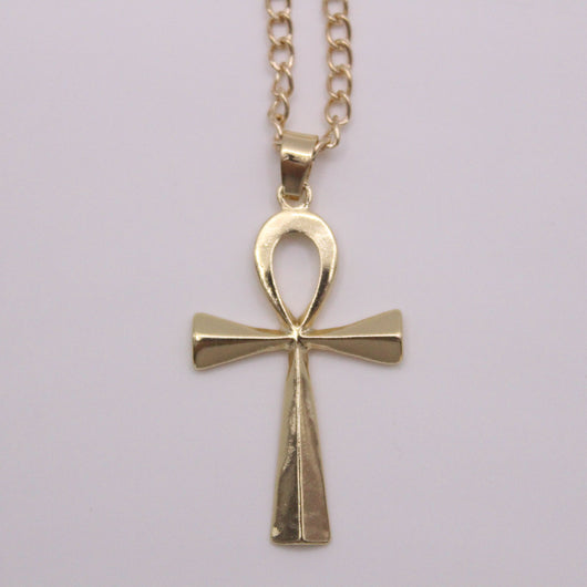 Collar Amuleto Cruz Egipcia Ankh para Hombre en Acero Inoxidable - Image 10
