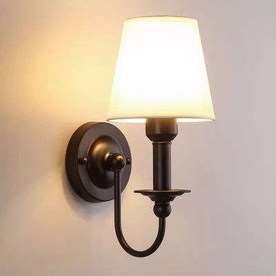 Aplique de Pared Doble Cabezal Estilo Antiguo Cobre Europeo para Dormitorio - Image 9