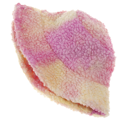 Gorro Bucket Tie-dye Acolchado para Otoño e Invierno - Image 5