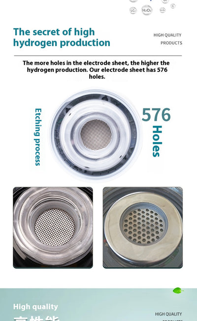Vaso Generador de Agua Hidrogenada Alta Concentración - Image 8