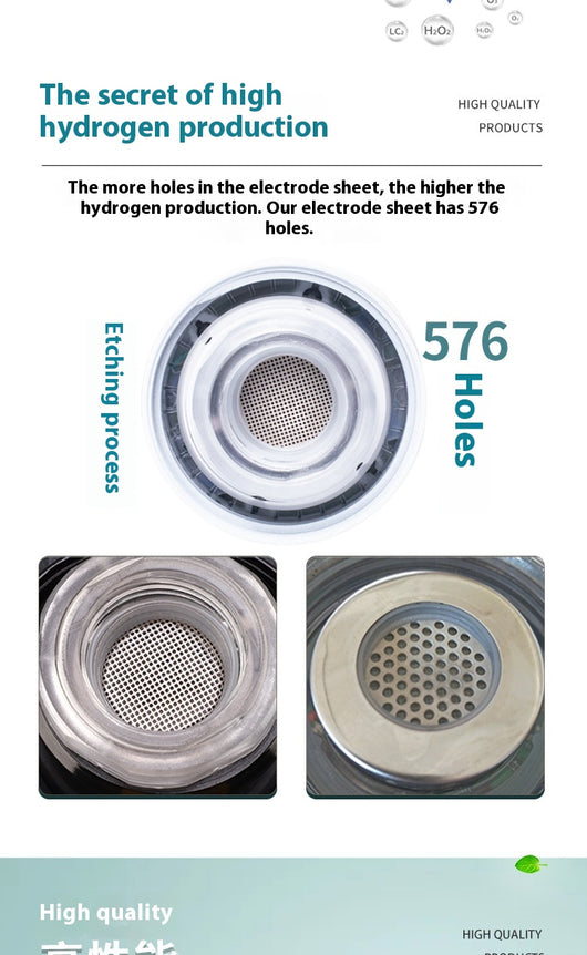 Vaso Generador de Agua Hidrogenada Alta Concentración - Image 8