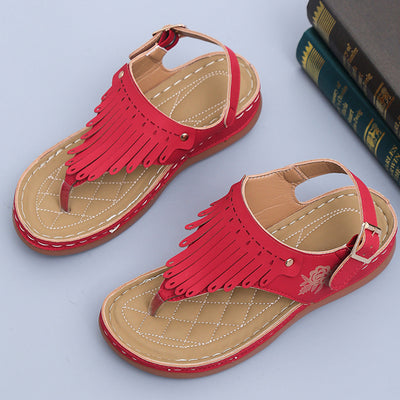 Sandalias de Playa Mujer con Corte Romano y Diseño Cuña - Image 16
