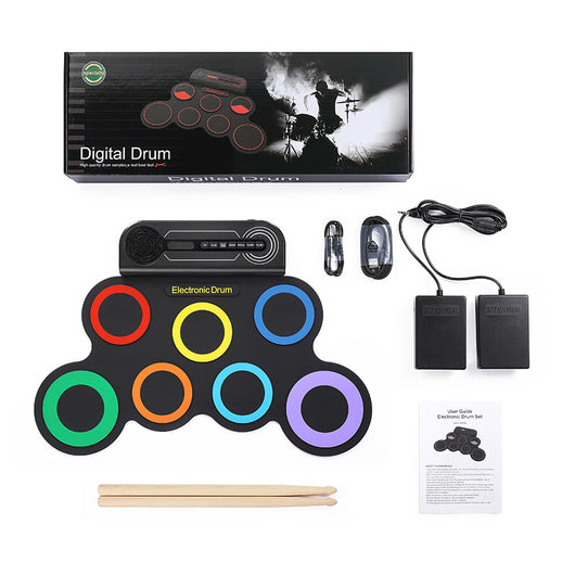 Batería Portátil de Percusión Manual para Escritorio - Iniciantes - Image 7