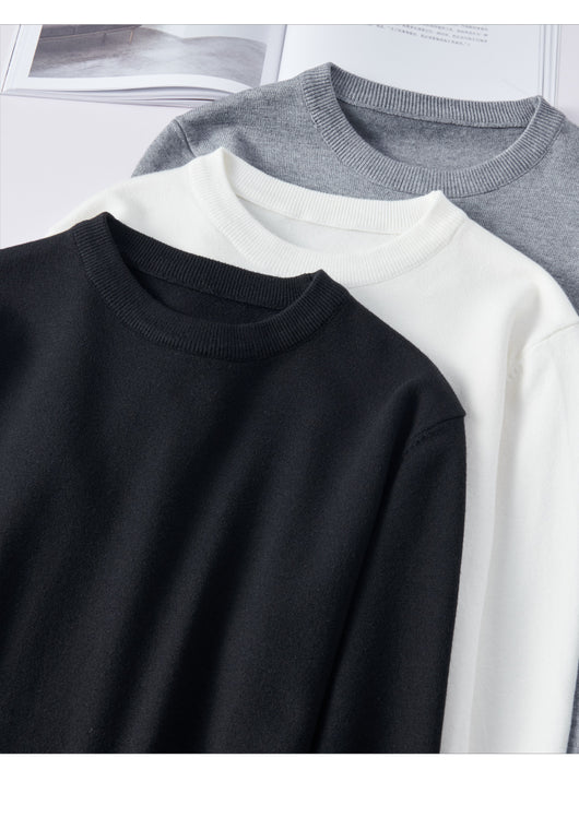 Suéter Tejido Cuello Redondo para Hombre - Base Interior Premium - Image 22