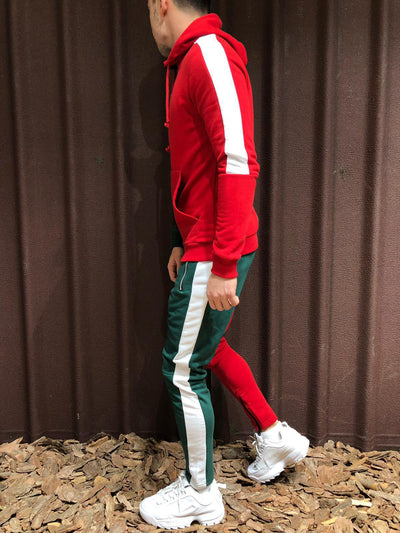 Conjunto Deportivo de Dos Piezas con Capucha y Contraste - Image 31