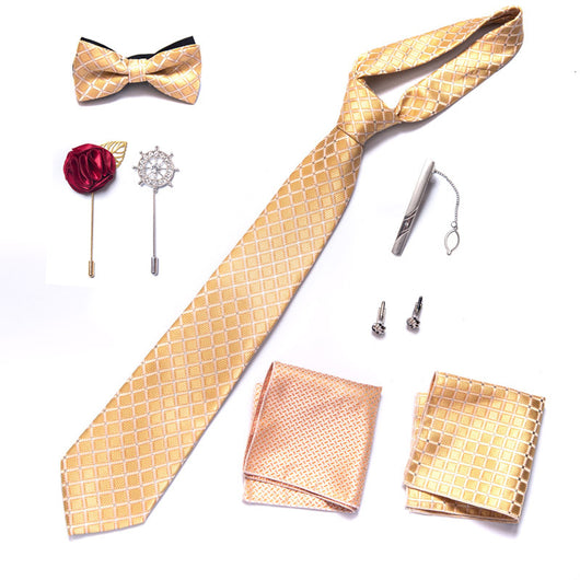 Conjunto de 8 Piezas de Corbatas para Traje Formal de Hombre - Image 72