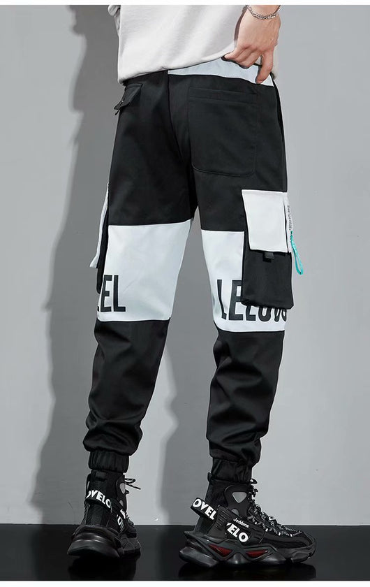 Pantalones Hip Hop Sueltos de Tendencia para Hombre - Primavera - Image 19