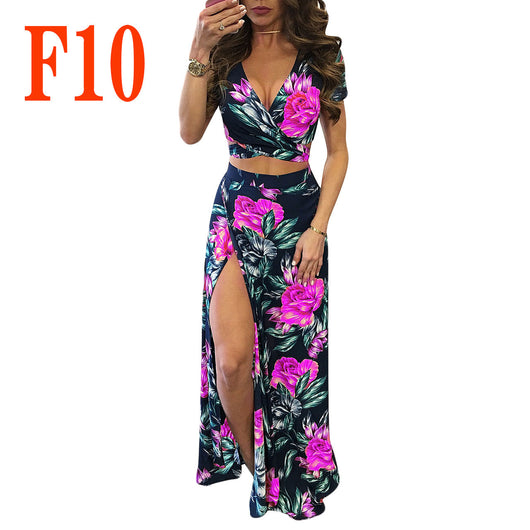 Conjunto Floral de Dos Piezas para Mujer - Image 3