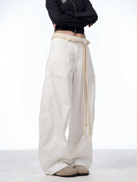 Pantalones Palazzo Sueltos de Talle Alto - Estilo Urbano Moderno - Image 7