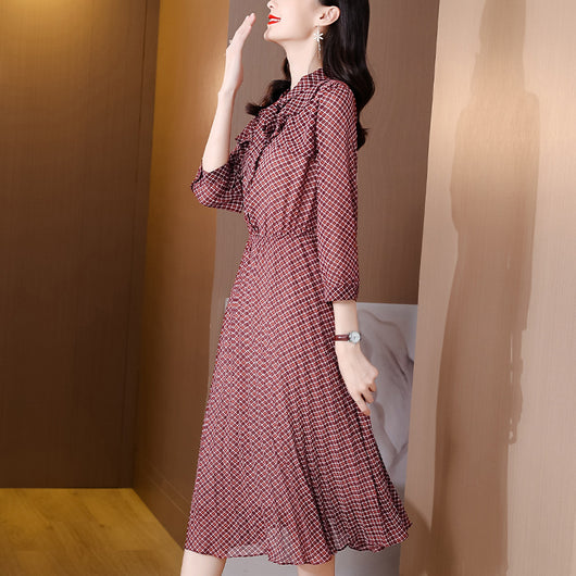 Vestido Floral de Gasa para Mujer - Elegancia y Comodidad - Image 12