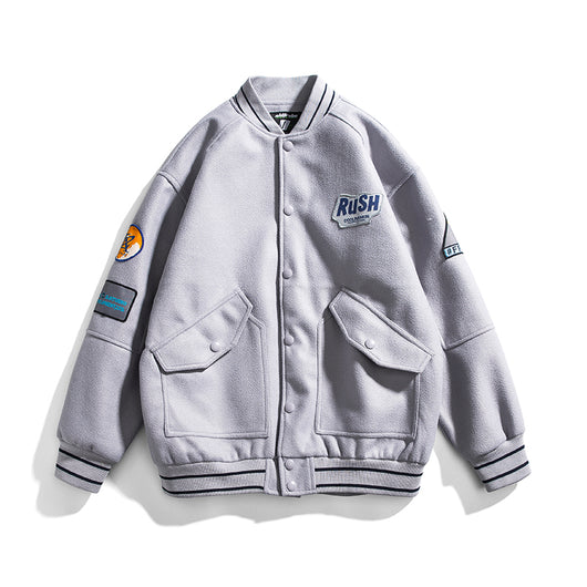 Chaqueta de Béisbol Casual Americana para Hombre - Image 10