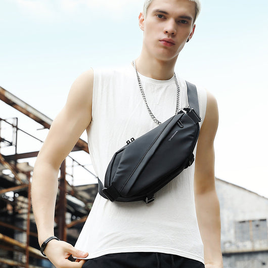 Bolsa Pecho Hombre Deportiva Casual Messenger Crossbody Tendencia Moda - Image 8