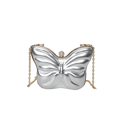 Bolsa Crossbody de Cadena con Mariposas para Mujer - Image 10