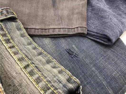 Pantalones Vaqueros de Algodón Puro Lavados Talla Grande para Hombre - Image 4