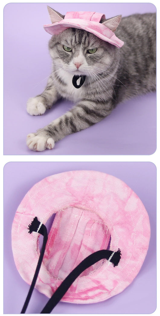 Gorro Pescador Protección Solar para Gatos - Ajustable con Protección de Orejas - Image 17