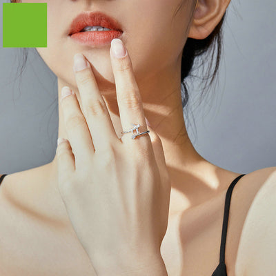 Anillo de Plata con Diseño de Avión - Joya Minimalista para Mujer - Image 6
