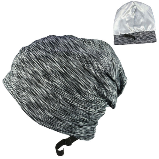 Gorro Nocturno de Satén Doble Capa para Hombre - Image 7