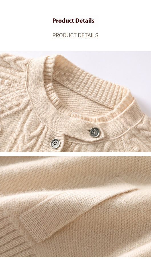 Cardigan de Cachemira Gruesa para Mujer - Image 21