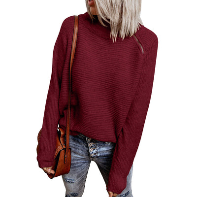 Suéter de Cuello Alto con Cierre y Diseño Ajustado - Image 4