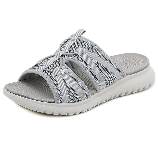Sandalias Cómodas para Mujer Sports MD - Tallas Grandes Color Puro