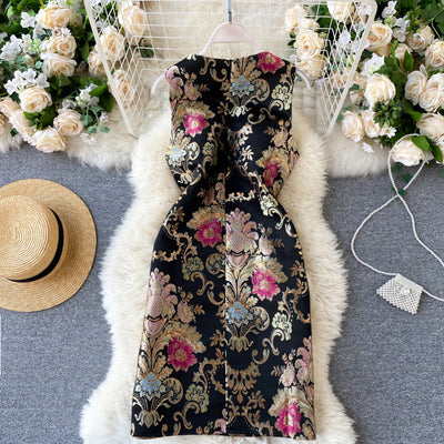 Vestido Falda Sin Mangas Slim Temperamento Otoño - Image 13