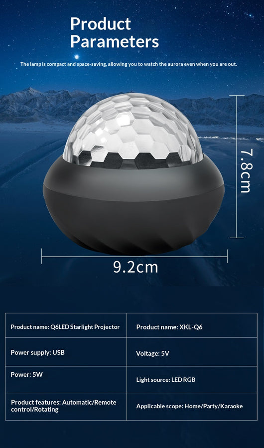 Lámpara de Ambiente Dinámica con Efecto Ondas de Agua - Image 10