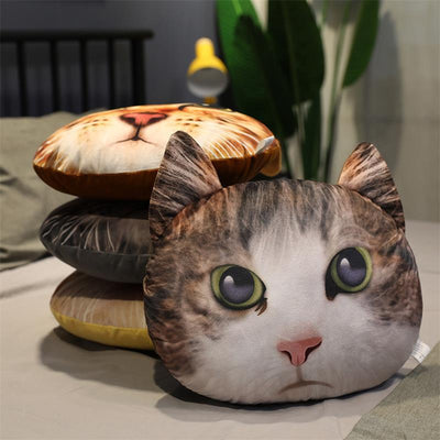 Cojín 3D con Cabeza de Gato Adorable - Image 13