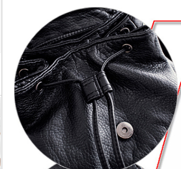 Mochila de Cuero Suave para Mamá - Bolso Versátil Multiuso - Image 9