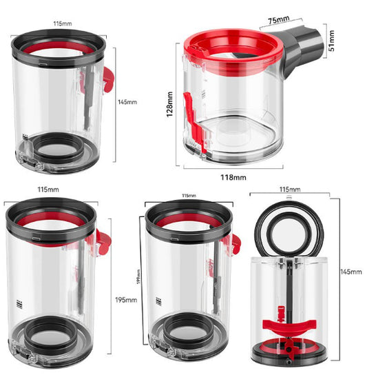 Depósito de Polvo para Aspiradora Fit - Colector de Residuos de Alto Rendimiento - Image 13