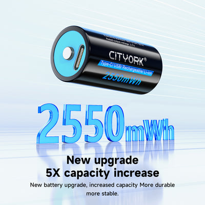 Batería Recargable USB Type-C 37V Gran Capacidad CR123A - Image 10