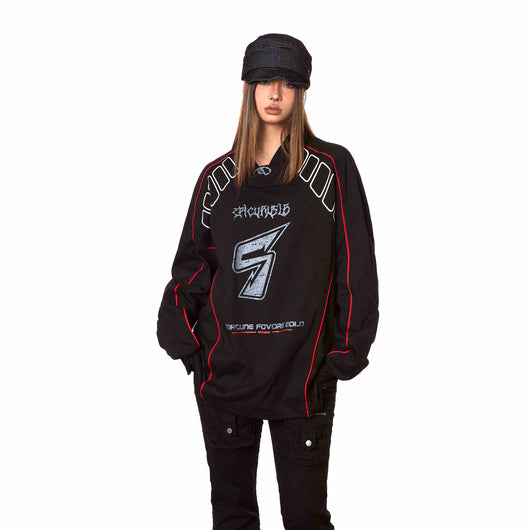 Camiseta Deportiva Hockey Manga Larga Estilo Jersey - Image 3