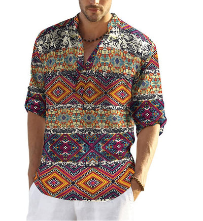 Camisa Casual de Playa para Hombre - Estilo Relajado - Image 11