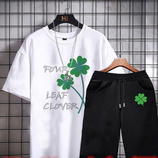 Conjunto Casual Coreano para Hombre: Playera y Shorts de Moda - Image 15