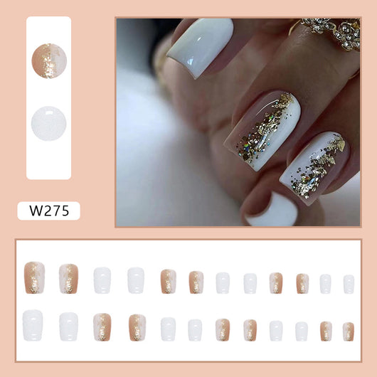 Uñas Postizas Cuadradas Platinum Brillante - Armadura de Larga Duración - Image 7
