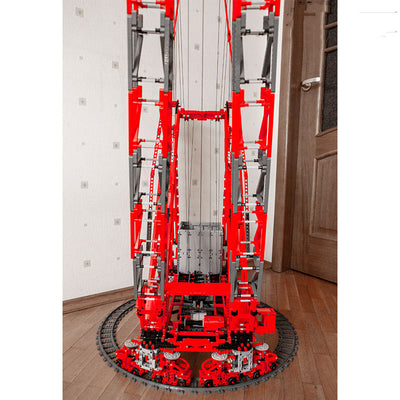 Grúa Ferroviaria MOC-77733 PTC200 - Puzzle de Construcción Avanzado - Image 2